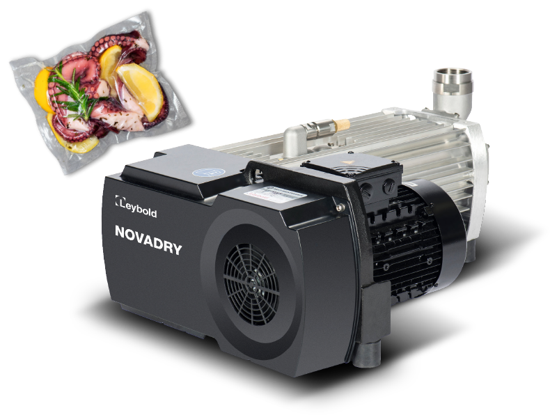 NOVADRY the vacuum pump made to optimize food & packaging processes